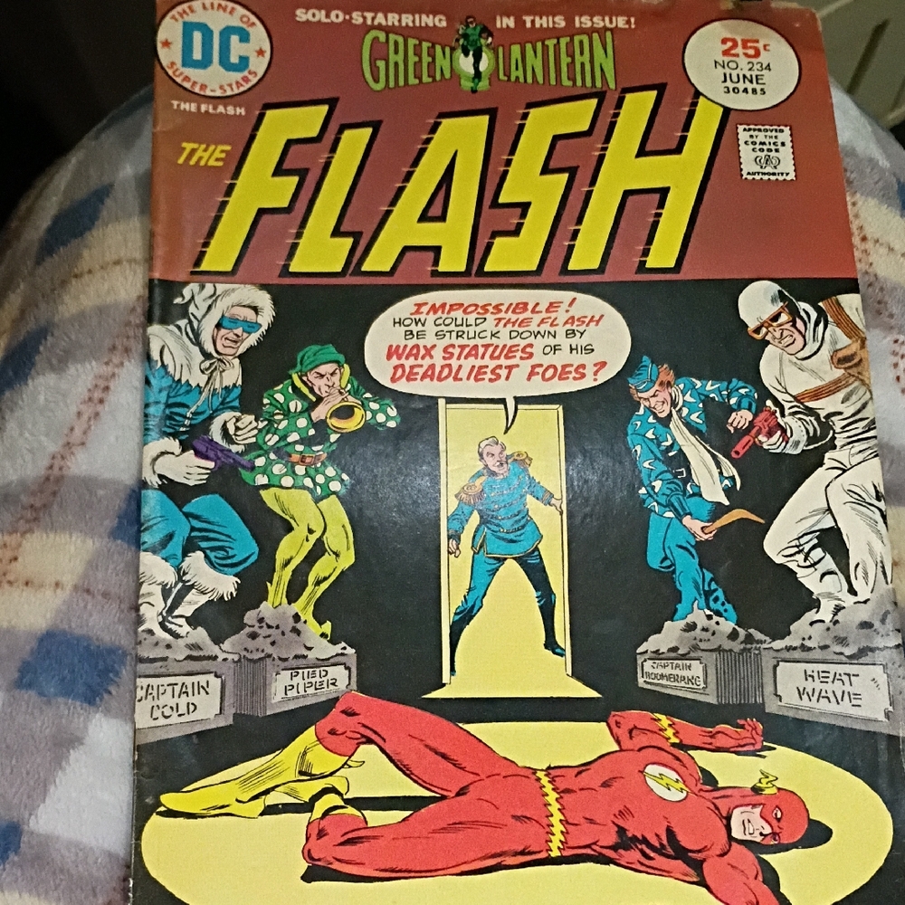 The Flash Comic Book Issue 324 Collection Of DC Comics